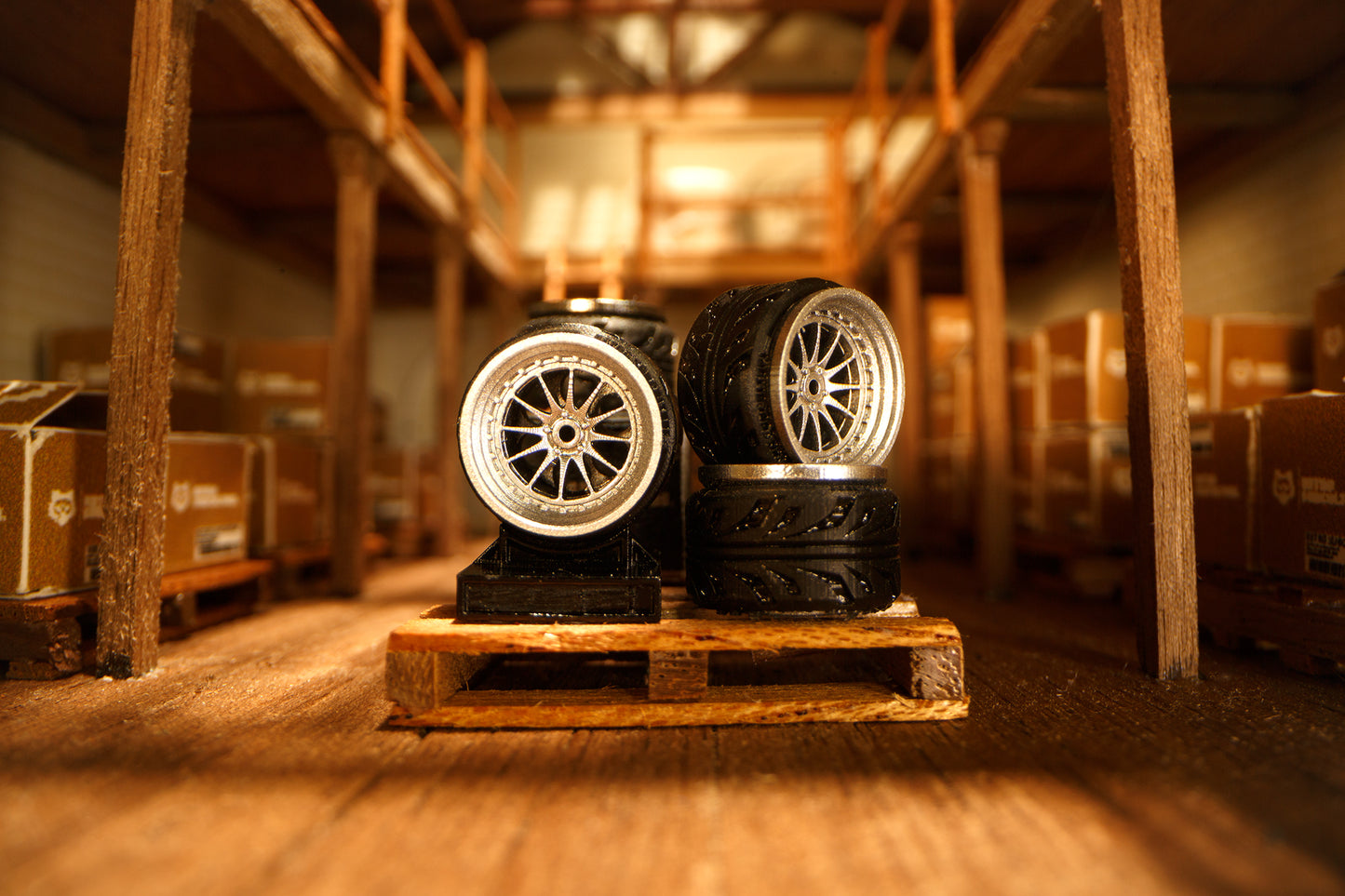 1/64 Wheel - RSC IS41 Standard Offset Chrome in colour NZ