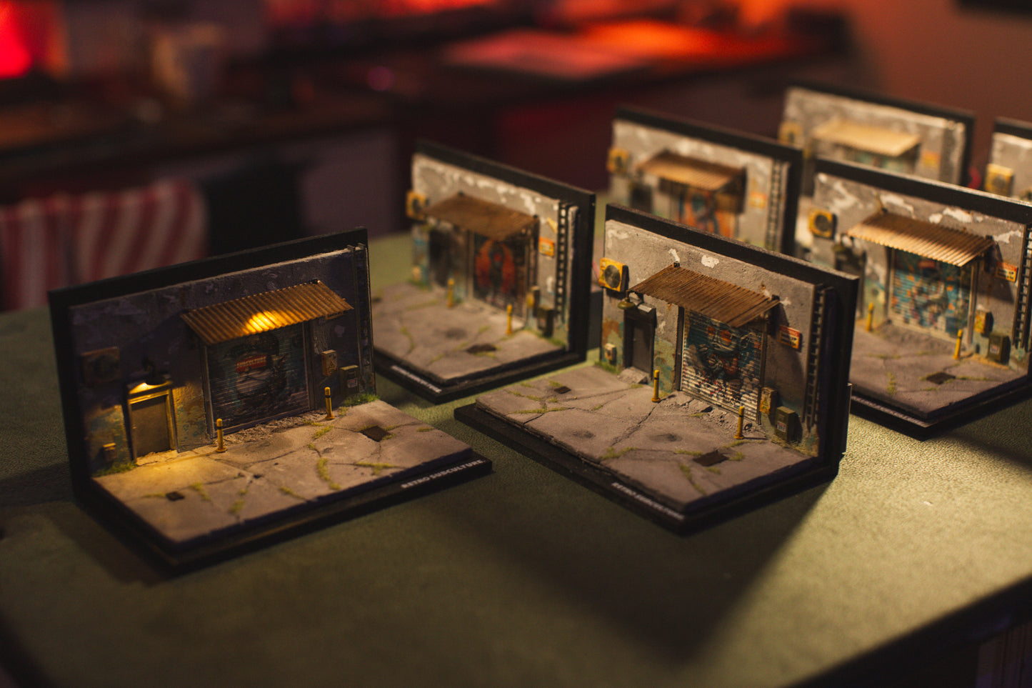 Desk Diorama : "Ground Zero" *No Longer for sale* Open to trades!