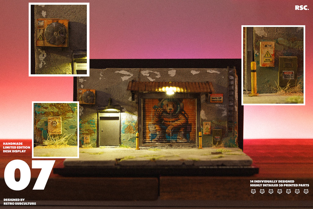 Desk Diorama : "Ground Zero" *No Longer for sale* Open to trades!