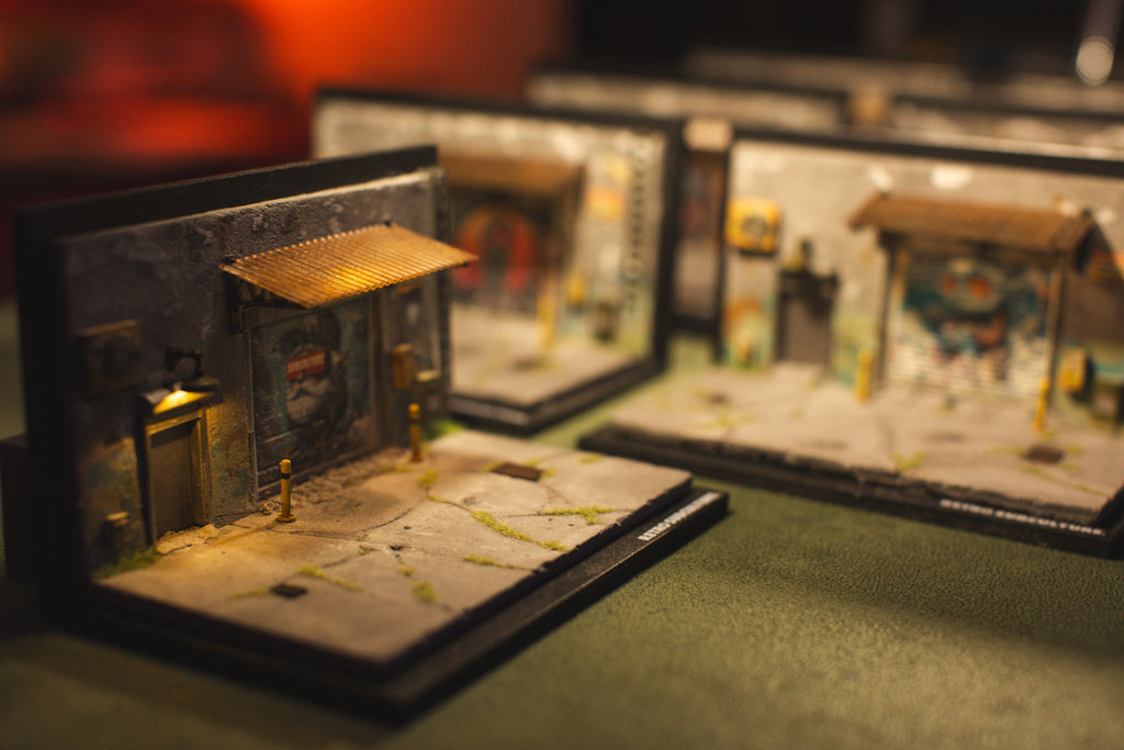 Desk Diorama : "Ground Zero" *No Longer for sale* Open to trades!