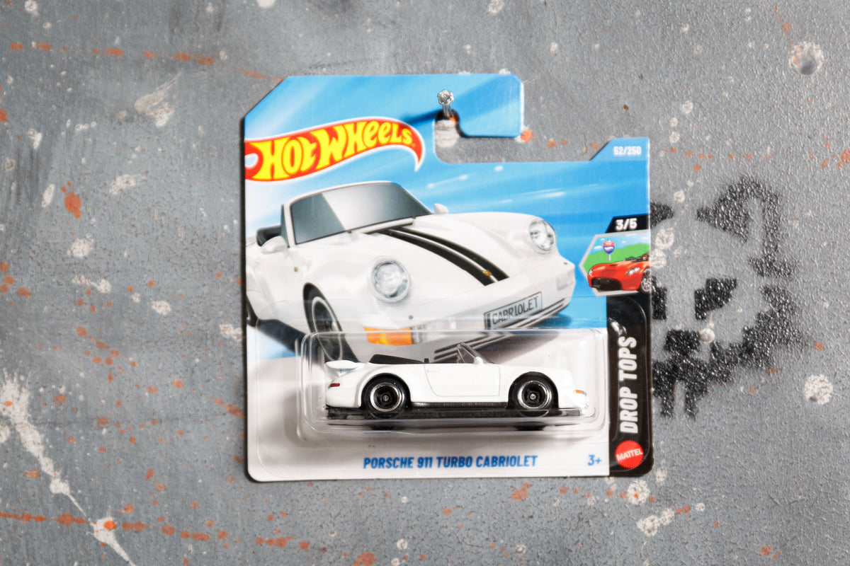 Hot Wheels Porsche 911 TB cab White ML- B1