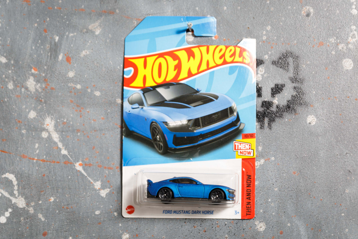 Hot Wheels Ford Mustang dh Matt Blue ML- E1