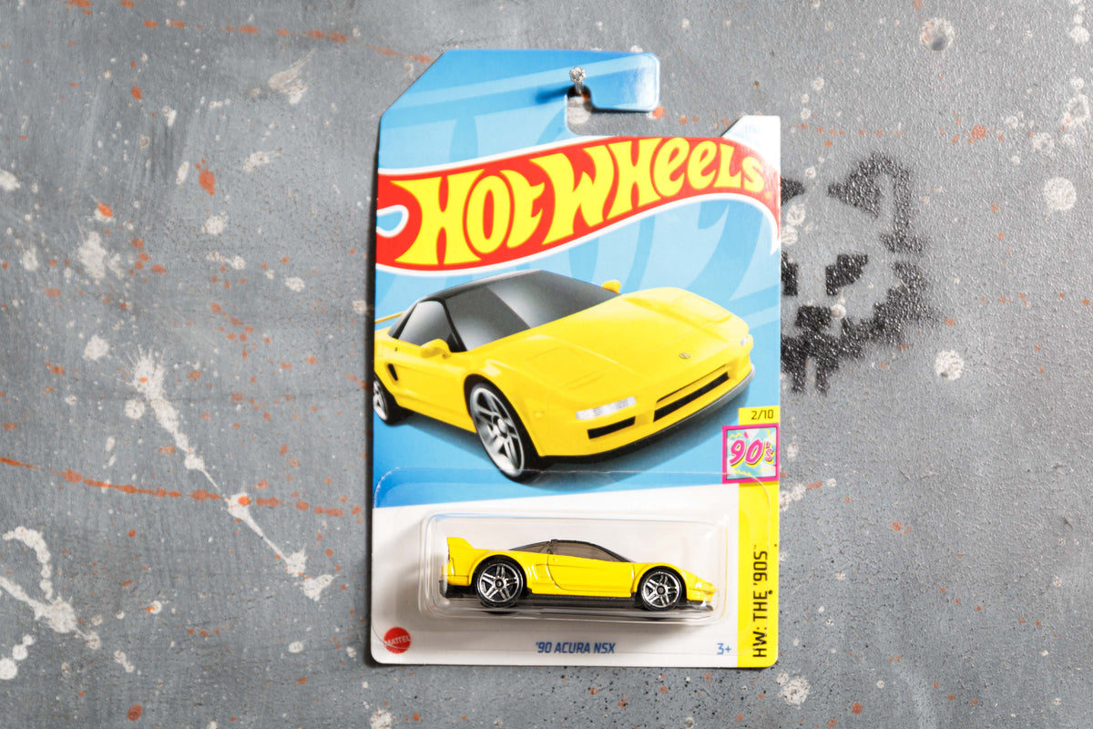 Hot Wheels Honda 90 acu nsx Yellow ML- B1