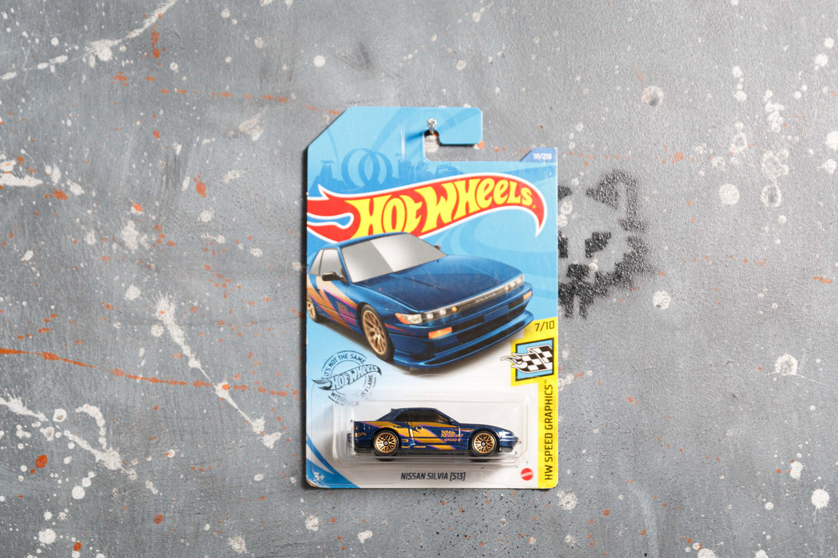 Hot Wheels Nissan Sylvia s13 D blue PL- F3
