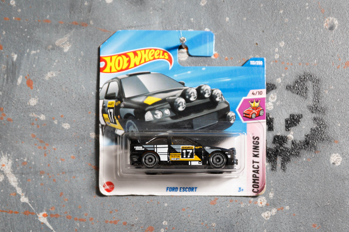 Hot Wheels Ford Escort Black ML- C1